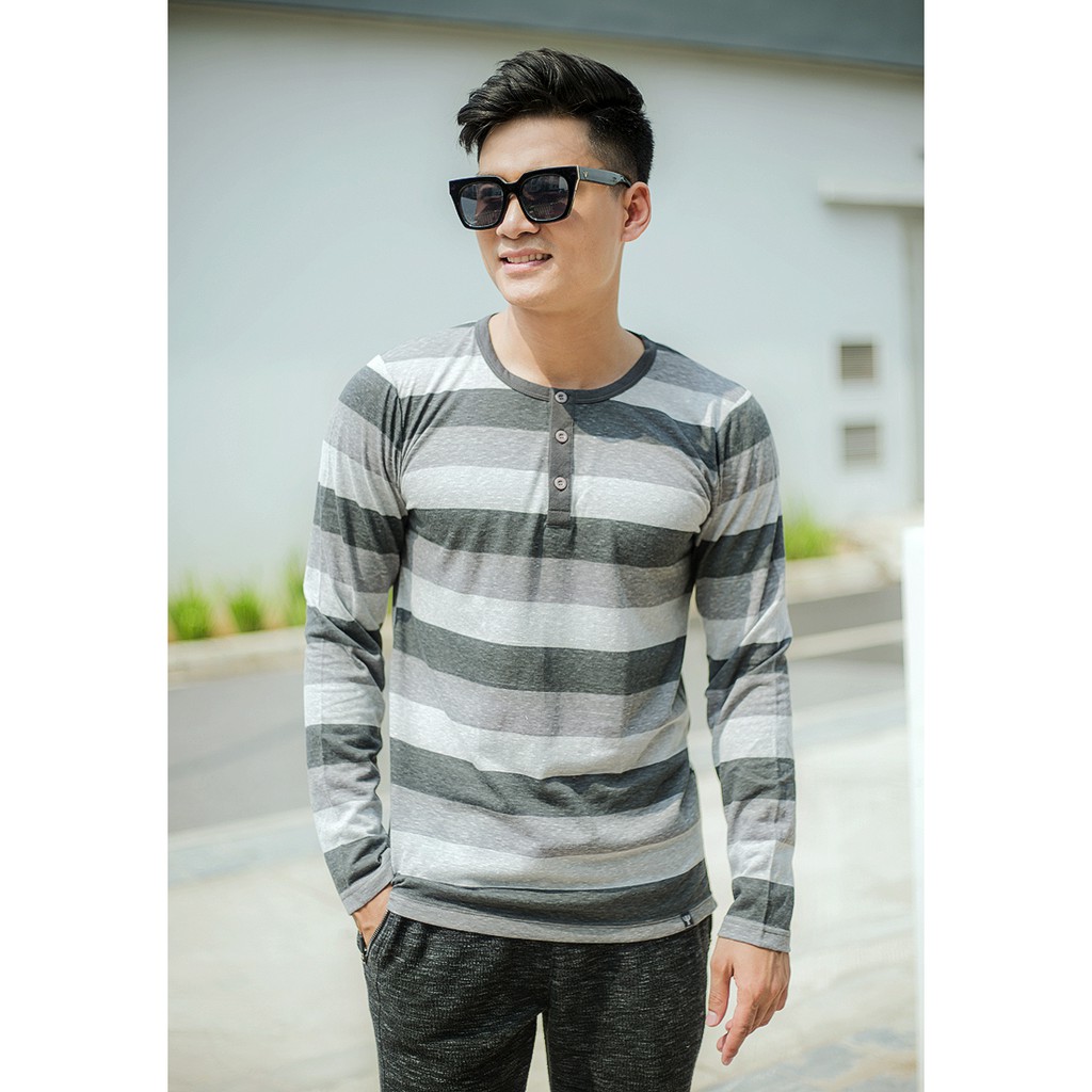 Áo nam thu đông Narsis D5008 dài tay