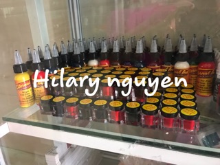 Mực tập xăm body