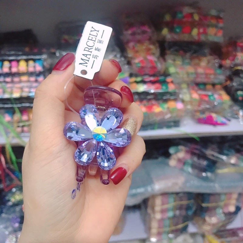Kẹp càng cua 3răng phale marcely cao cấp hàng nhập khẩu
