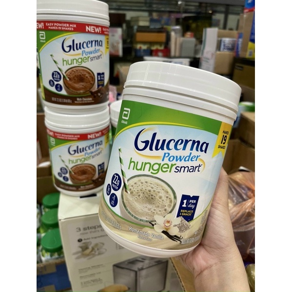 SỮA GLU.CER.NA MỸ DÀNH CHO NGƯỜI TIỂU ĐƯỜNG 635g MỸ