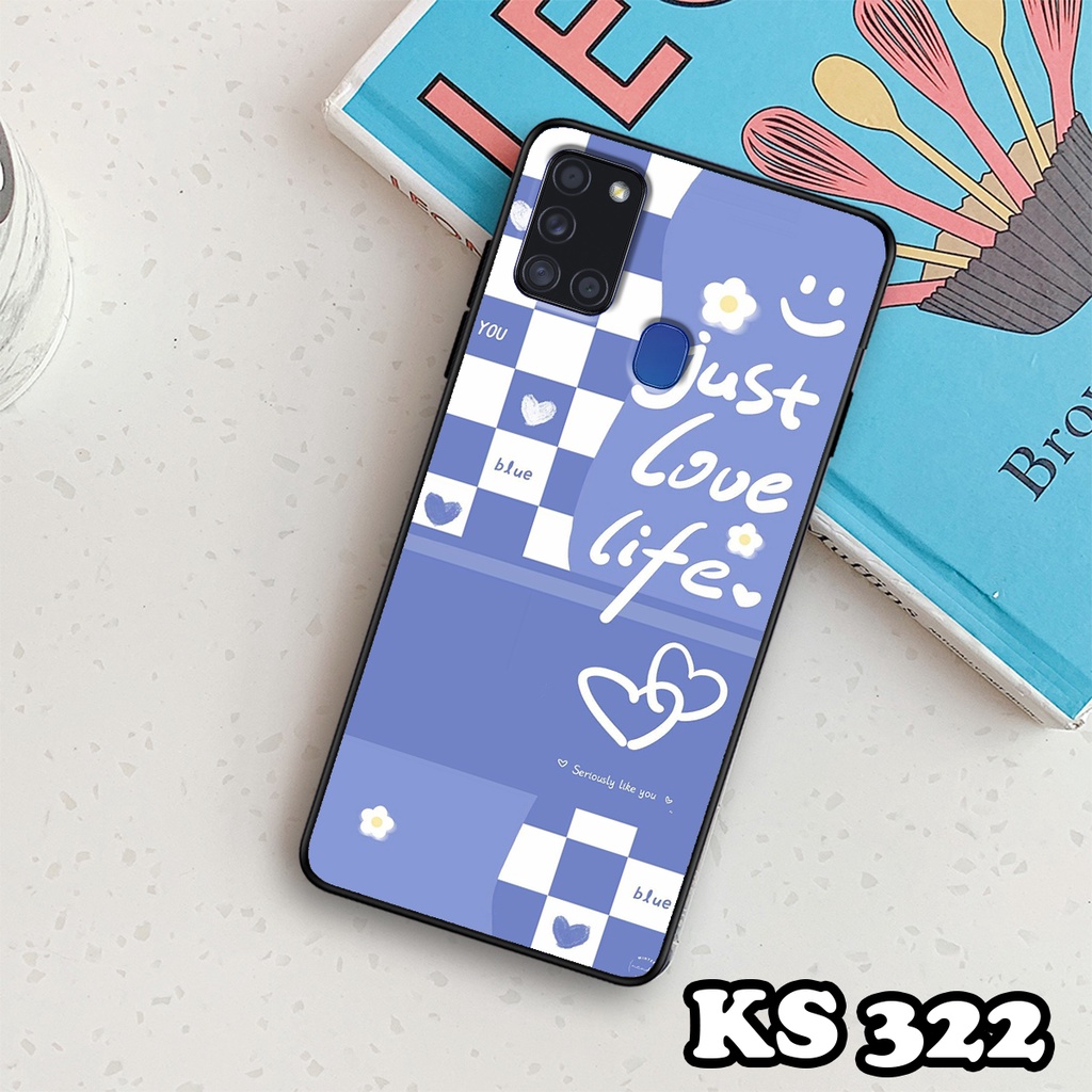 Ốp lưng Samsung A21s - Samsung A21 - Ốp in hình họa tiết caro - Chất liệu TPU siêu bền, sang trọng
