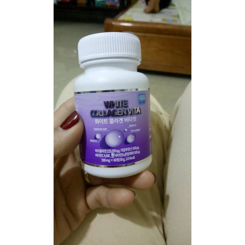 Viên colagen trắng da WHITE COLLAGEN VITA bổ sung collagen