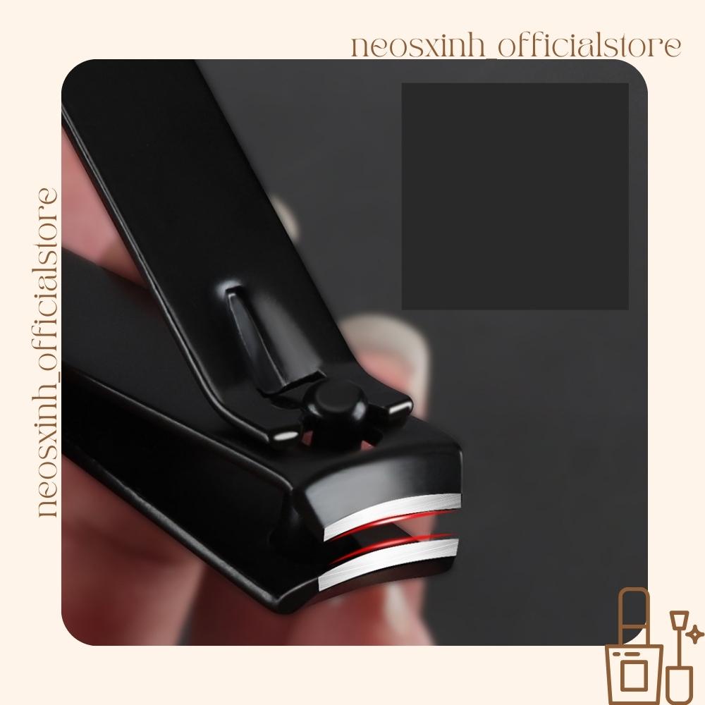 Cắt Bấm Móng Tay Mạ Đen 3 Kiểu Bằng Thép Không Gỉ - Neosxinh Nails