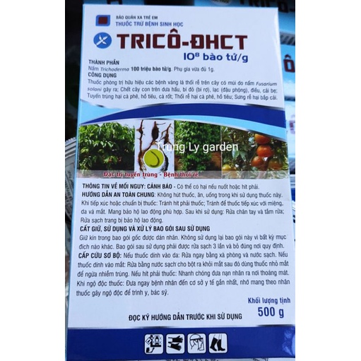 Tricoderma Lộc Trời 500g - chế phẩm hữu cơ diệt nấm đối kháng