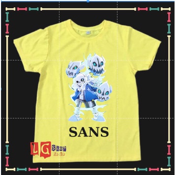 Áo thun sans cho trẻ em  Undertale ink sans cực ngầu nhiều mẫu HOT