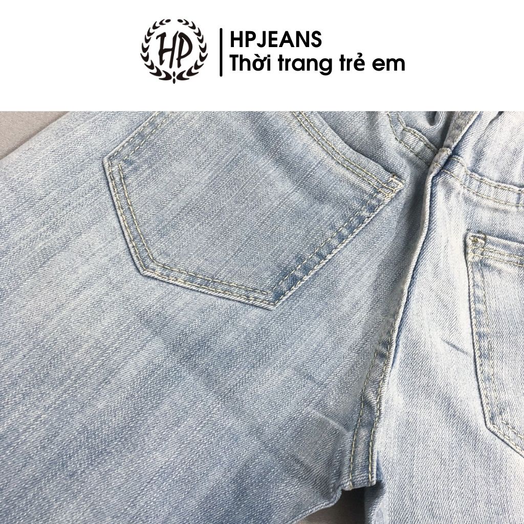 Quần Jean Bé Trai HPJEANS723 Quần Dài Cho Bé Trai HPjeans Co Bé Từ 5 Đến 8 Tuổi  [HP723]