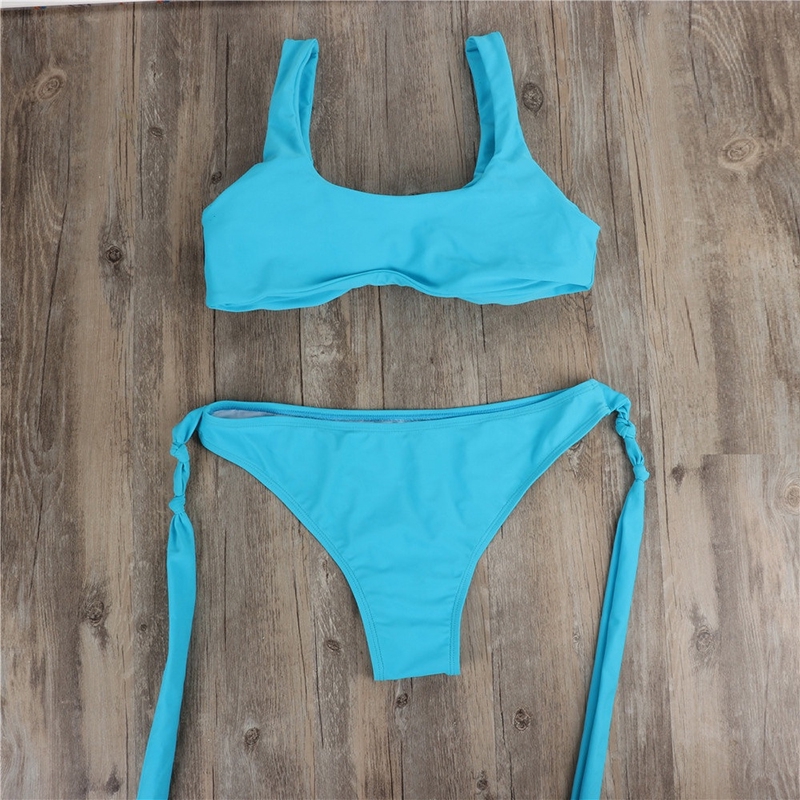 Bikini màu trơn gợi cảm có miếng lót ngực | BigBuy360 - bigbuy360.vn