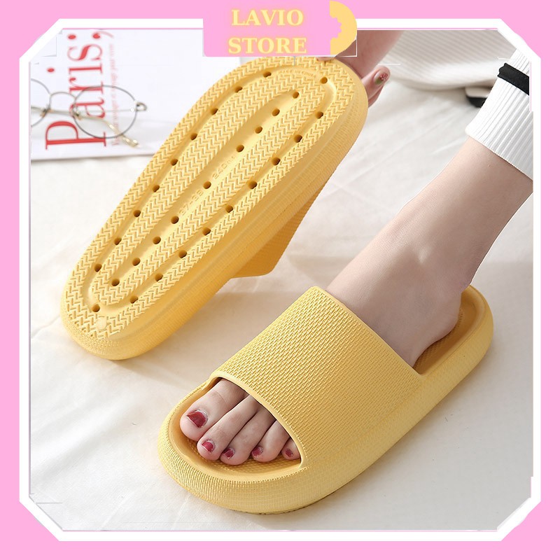 Dép thông hơi ulzzang bánh mì độn đế 4 cm siêu nhẹ chống trượt 88222 NGUYỄN TRANG STORE