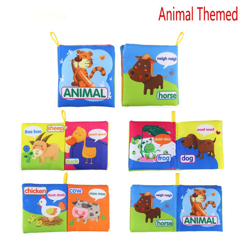 Coolplay Sách vải mềm có thể giặt rửa cho bé