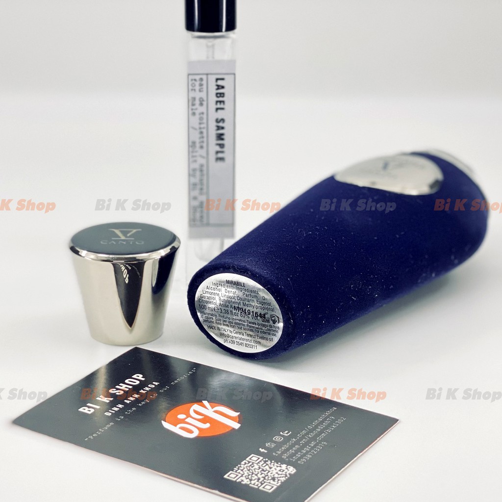 Bi K Shop - Nước hoa Mirabile V Canto [Mẫu thử] | BigBuy360 - bigbuy360.vn