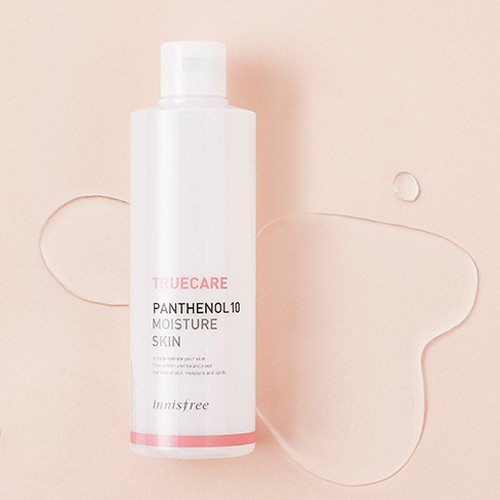 Nước hoa hồng phục hồi dưỡng ẩm cho da khô, nhạy cảm Innisfree Truecare Panthenol 10 Moisture Skin 250ml