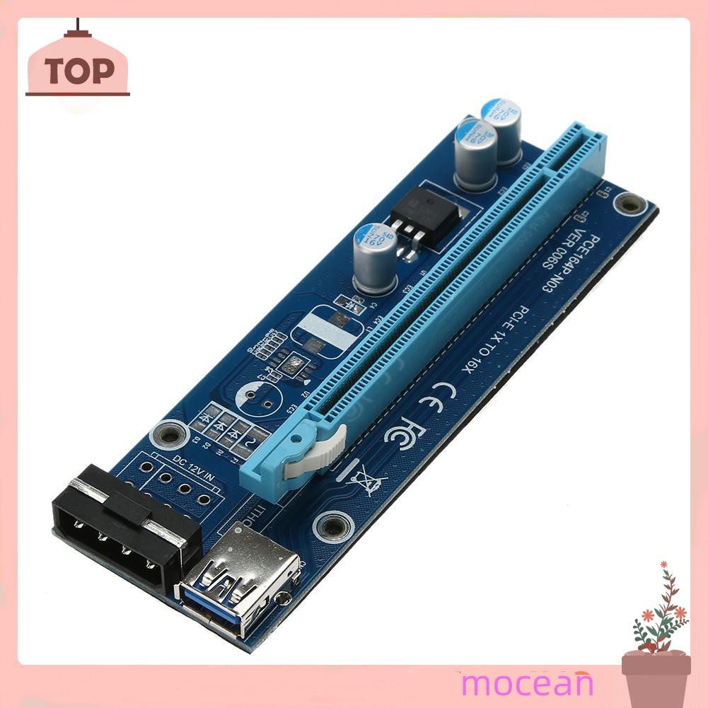 SATA Card Mở Rộng Usb 3.0 Pci-E Express 1x Sang 16x