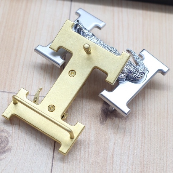 Mặt Dây Thắt Lưng Nam 4.0cm, Mặt Khóa Được Làm Bằng Hợp Kim Cao Cấp Không Gỉ Bền Màu, Phù Hợp Với Nhiều Dây Lưng