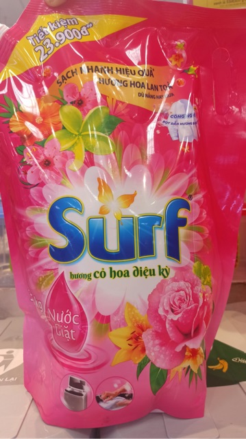 Nước giặt surf diệu kỳ túi 3,5kg