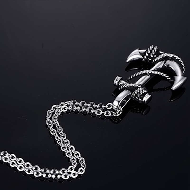 Vòng cổ Hình Mỏ Neo Cá Tính Cho Nam