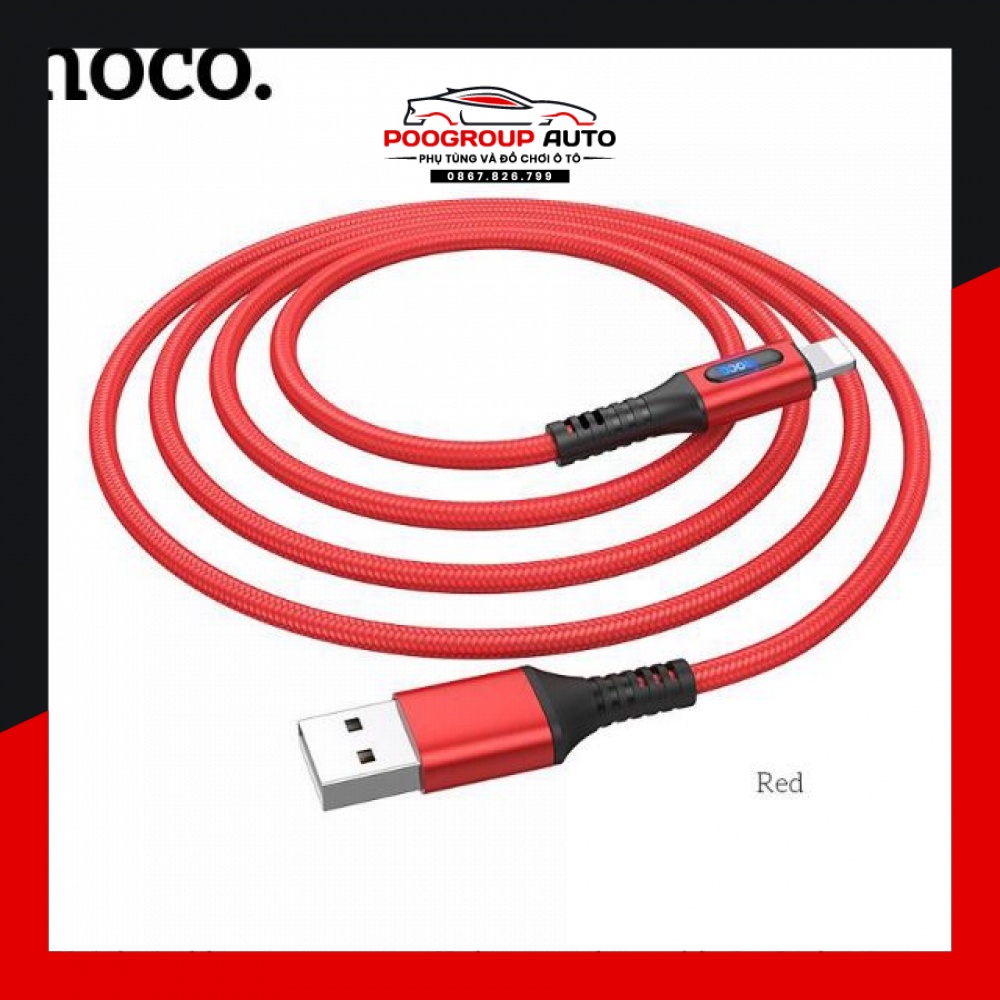 Dây cáp sạc HoCo U79 type c micro usb IP6,7,8 chống cháy nổ dây sạc phụ kiện Poogroup