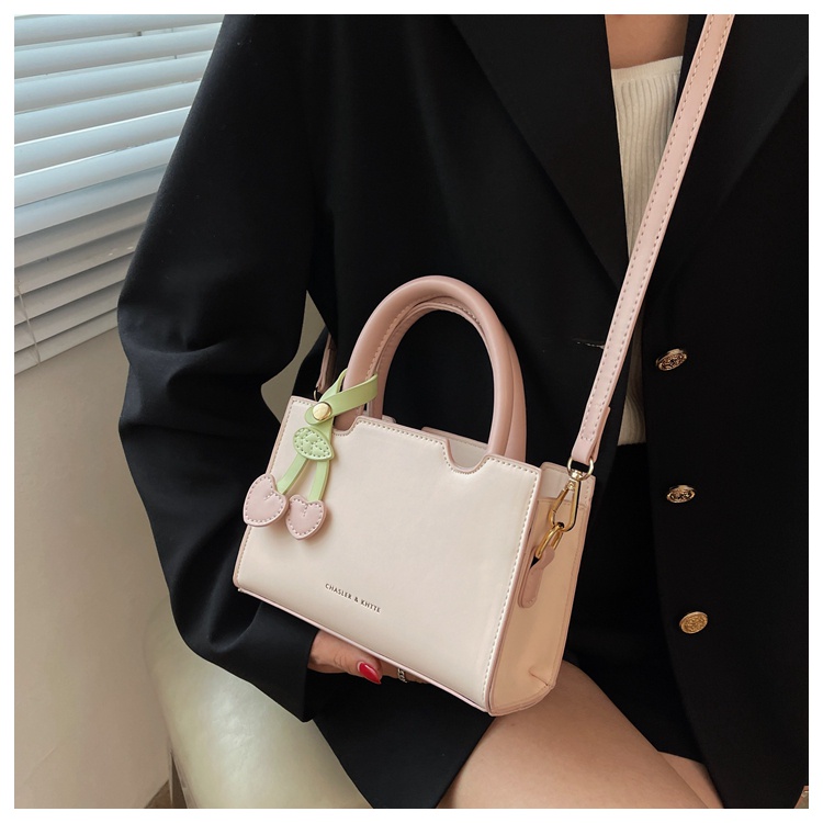 IELGY Túi Xách Đeo Vai Họa Tiết Quả Cherry Thời Trang Dành Cho Nữ