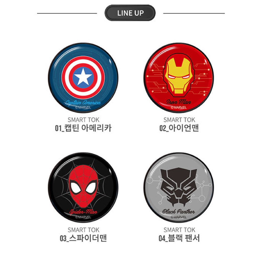 [COCOROO] Grip tok / dán điện thoại Marvel, Avengers Disney / iron man, captain america, spider man / griptok / smart