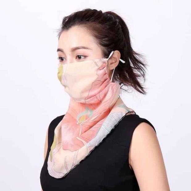 KHẨU TRANG KÈM KHĂN CHE CỔ | BigBuy360 - bigbuy360.vn