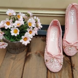 Giày búp bê lưới bé gái