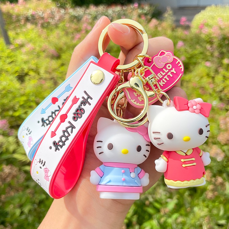 Móc Khóa Hình Mèo Hello Kitty Dễ Thương