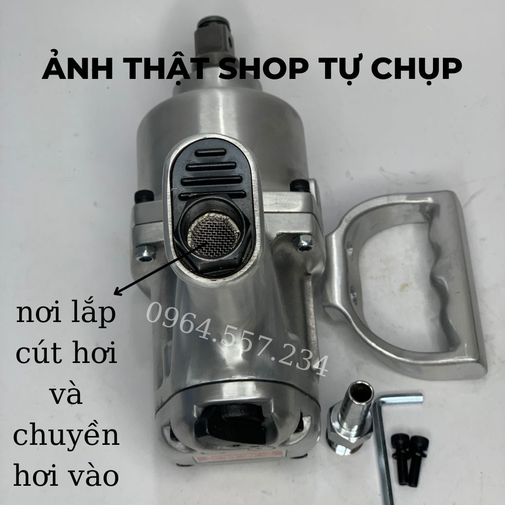 Súng Siết Bulong 3/4", Máy Mở Bulong Ts-536 Bằng Hơi Khí Nén TUSAKI- JAPAN