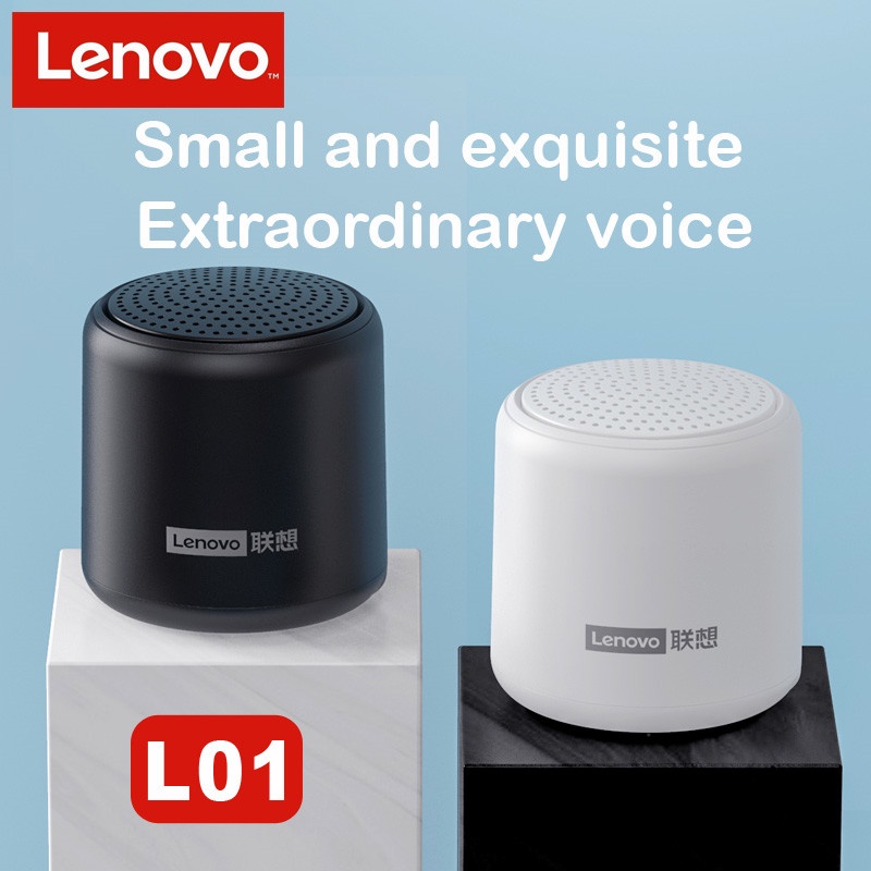 Loa Bluetooth Không Dây Mini Lenovo L01 3D Có Mic thumbnail