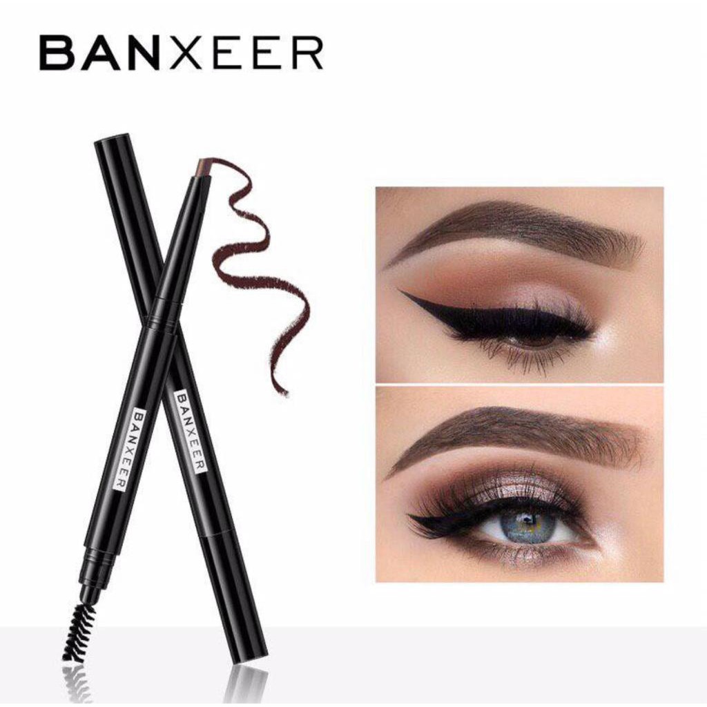 (Hàng Mới Về) Chì Kẻ Lông Mày Lâu Trôi 4 Màu Tùy Chọn Banxeer Bx13