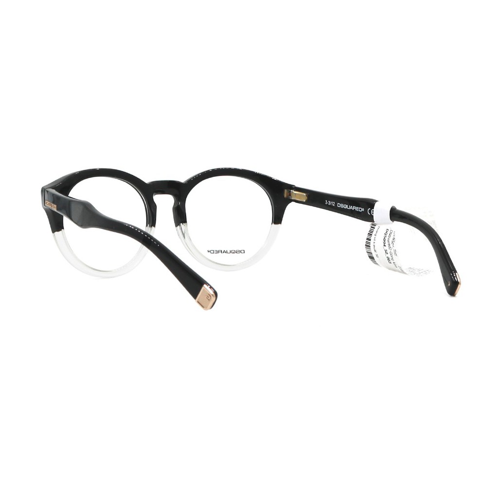 (Hàng chính hãng) Gọng kính nam nữ Dsquared2 DQ5094 003 màu sắc thời trang, thiết kế dễ đeo bảo vệ mắt
