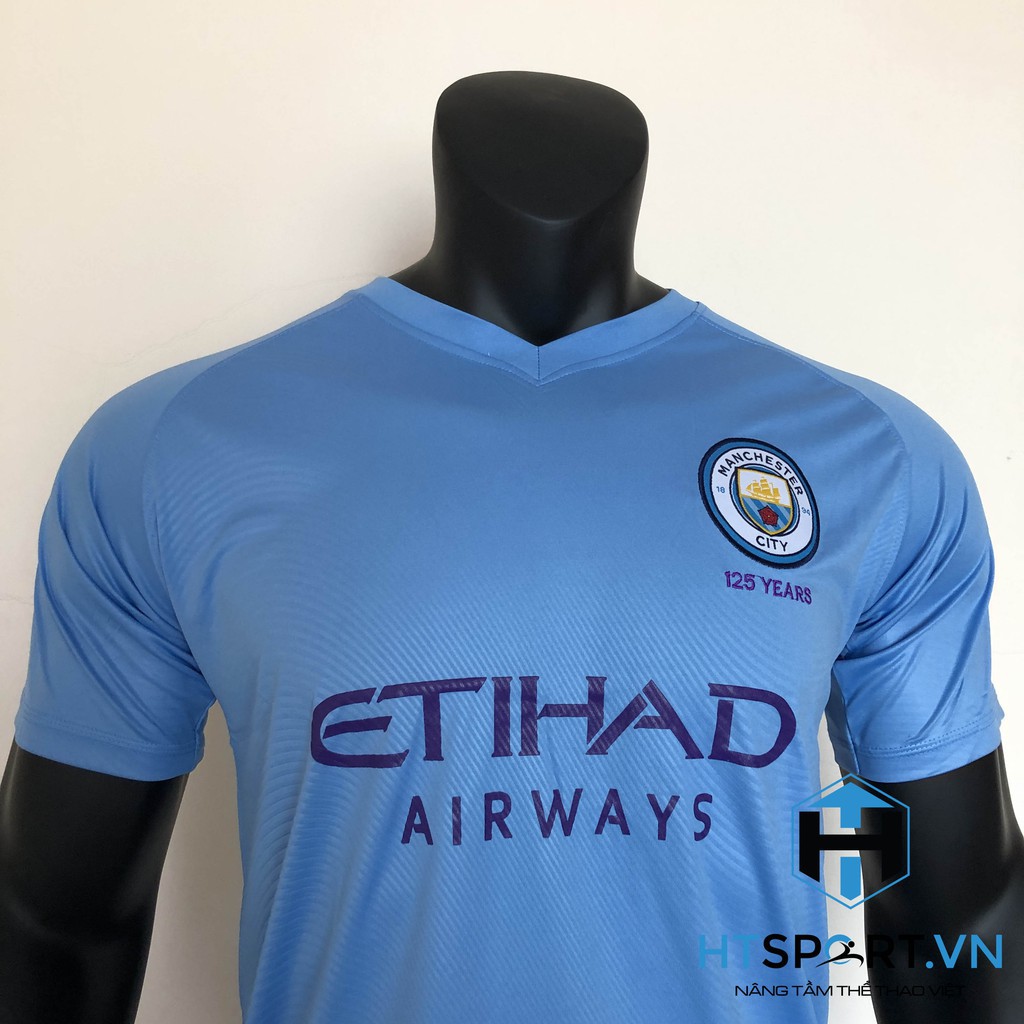 Áo Bóng Đá CLB Manchester City ⚡FREESHIP⚡Áo đấu Man City Xanh