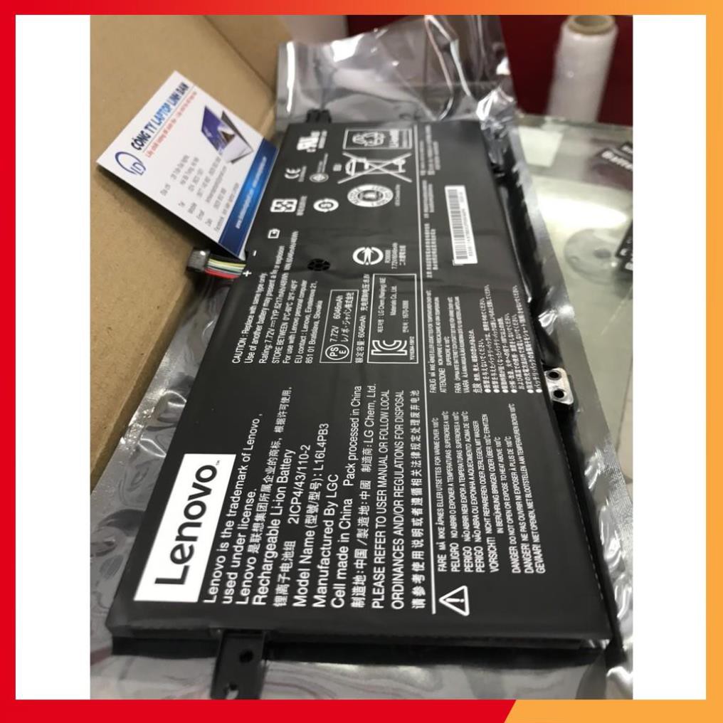 💖💖 Pin (Original)46Wh Lenovo Ideapad 720S-13IKB L16M4PB3 L16C4PB3 (L16L4PB3) Battery