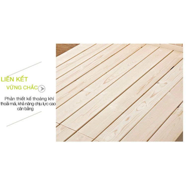 Giường Gỗ Thông- Giường Gấp Gỗ Thông - Gỗ Thông Tự Nhiên | BigBuy360 - bigbuy360.vn