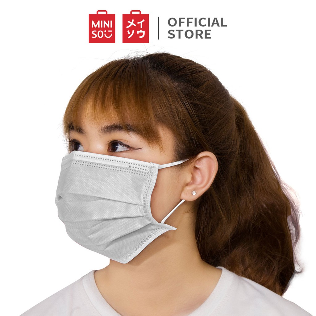 Winer Khẩu trang y tế 4 lớp 50 cái Miniso