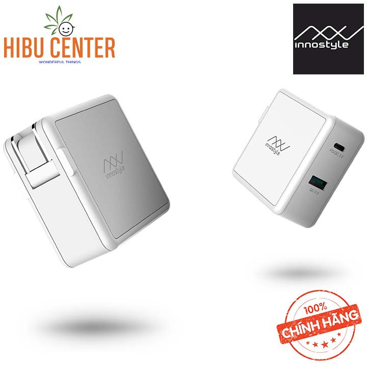 Sạc Nhanh Innostyle Gomax PD 49.5W IC49PDBK-WT - HIBUCENTER