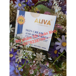 Kem dưỡng trắng da Aliva