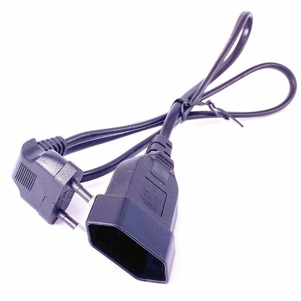 Dây Cáp Nối Dài Nguồn EU 2Pin Cho Máy Tính PC
