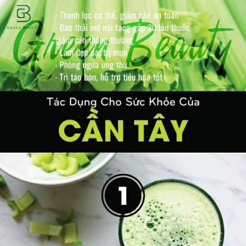 CẦN TÂY GREEN BEAUTY 💕 DIỆP LỤC CẦN TÂY CHÍNH HÃNG | BigBuy360 - bigbuy360.vn