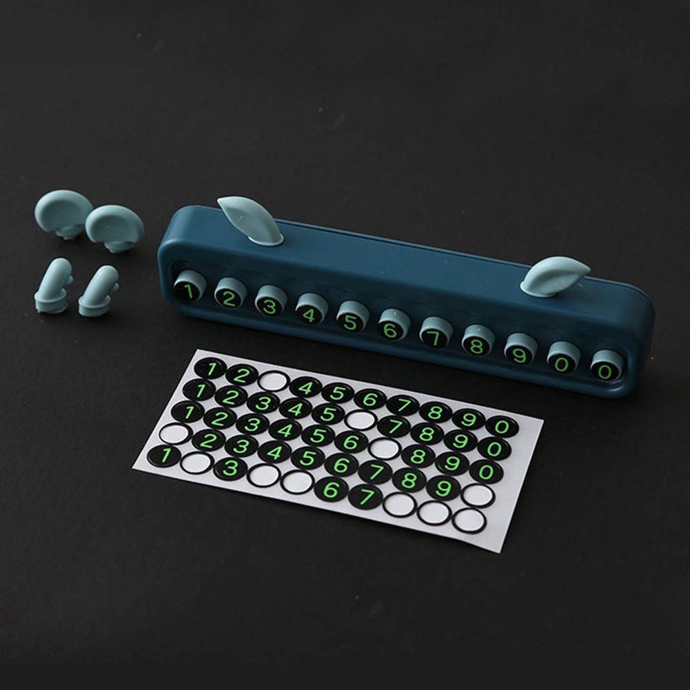 OM Bảng Số Đánh Dấu Đỗ Xe Gắn Xe Ô Tô Tiện Lợi