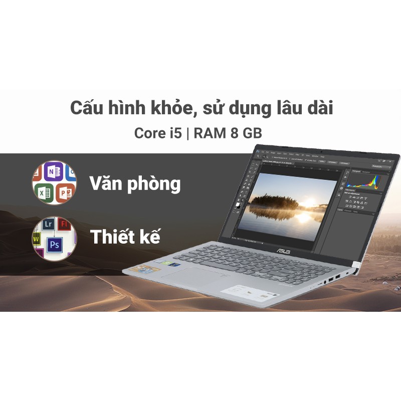 Laptop Asus VivoBook X509FJ i5 8265U/8GB+16GB/1TB/2GB MX230/Win10 | WebRaoVat - webraovat.net.vn