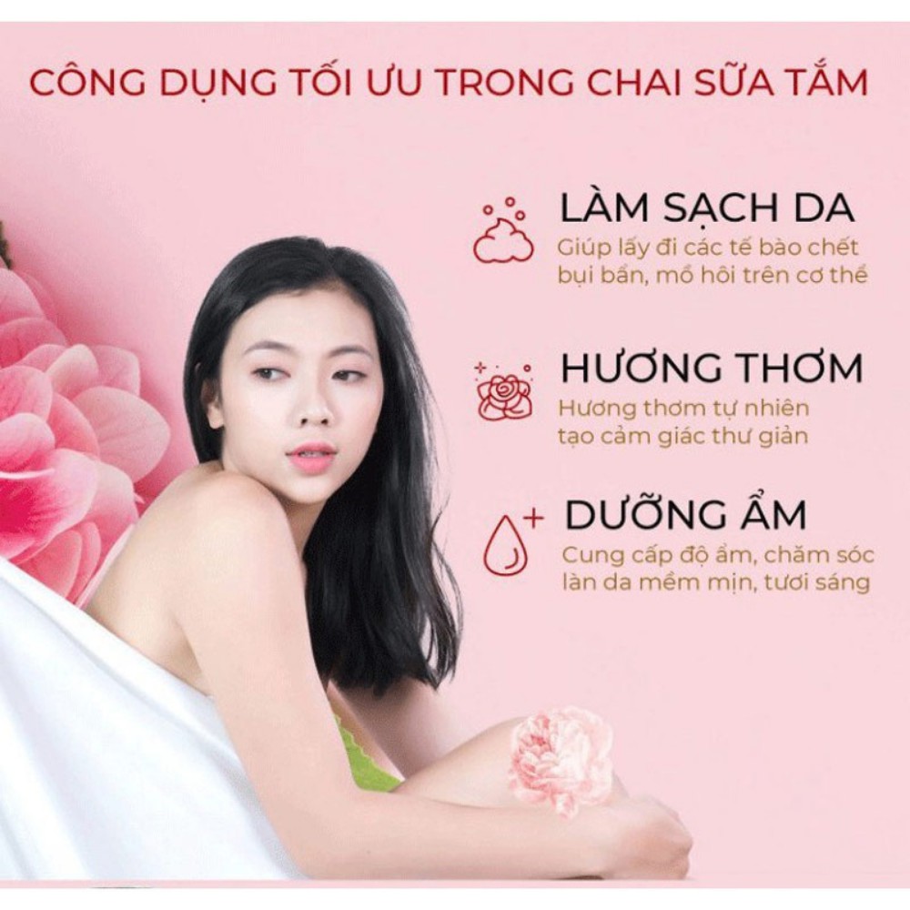 Sữa tắm Avatar Hoa hồng 500ml