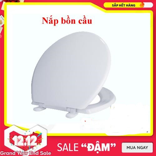 nắp bồn cầu trắng