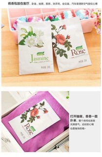 Túi thơm hạt khô treo tủ quần áo