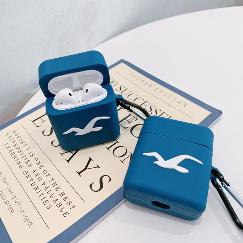 Vỏ Bọc Silicone In Họa Tiết Dành Cho Hộp Sạc Tai Nghe Airpods Ốp