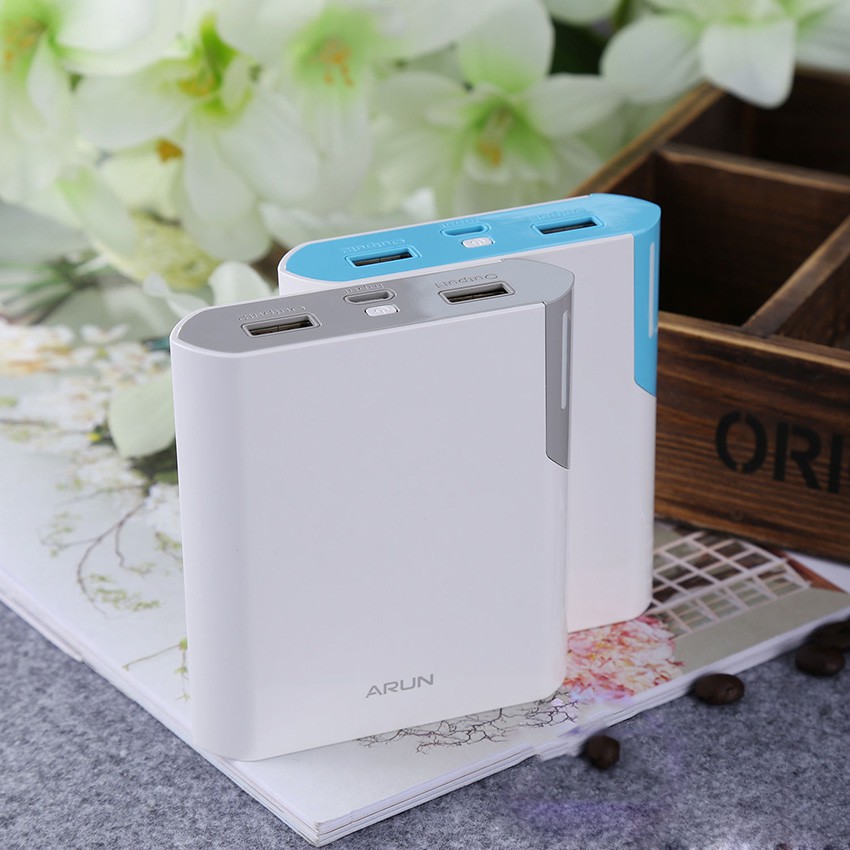 Sạc Dự Phòng Arun Dung Lượng 5600mah 8400mah 10400mah 13000mah