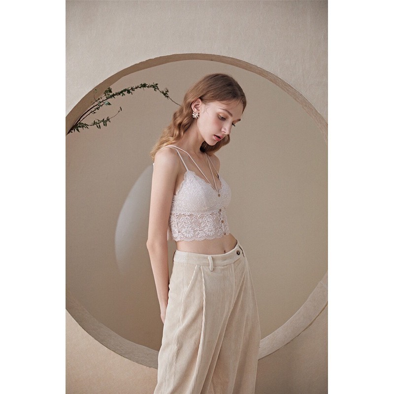 Áo ngực áo bra nữ ren khuy gỗ sexy siêu quyến rũ BR24