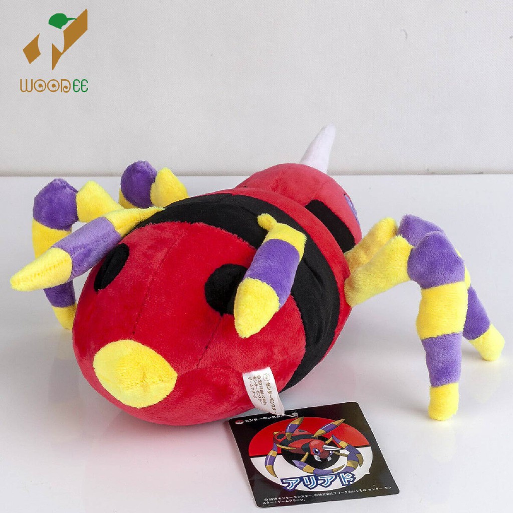 Gấu bông pokemon anime nhện đỏ Ariados 30cm