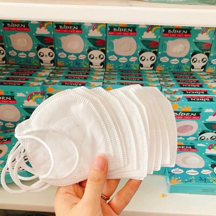 Khẩu Trang Biden Cho Bé 3D Mask Hình Gấu Panda KT04