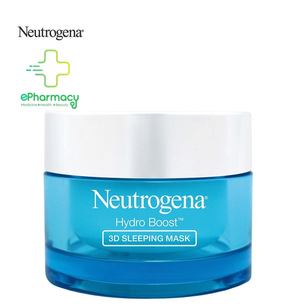 Mặt Nạ Ngủ NEUTROGENA cấp nước - NEUTROGENA Hydro Boost 3D Sleeping Mask 50G