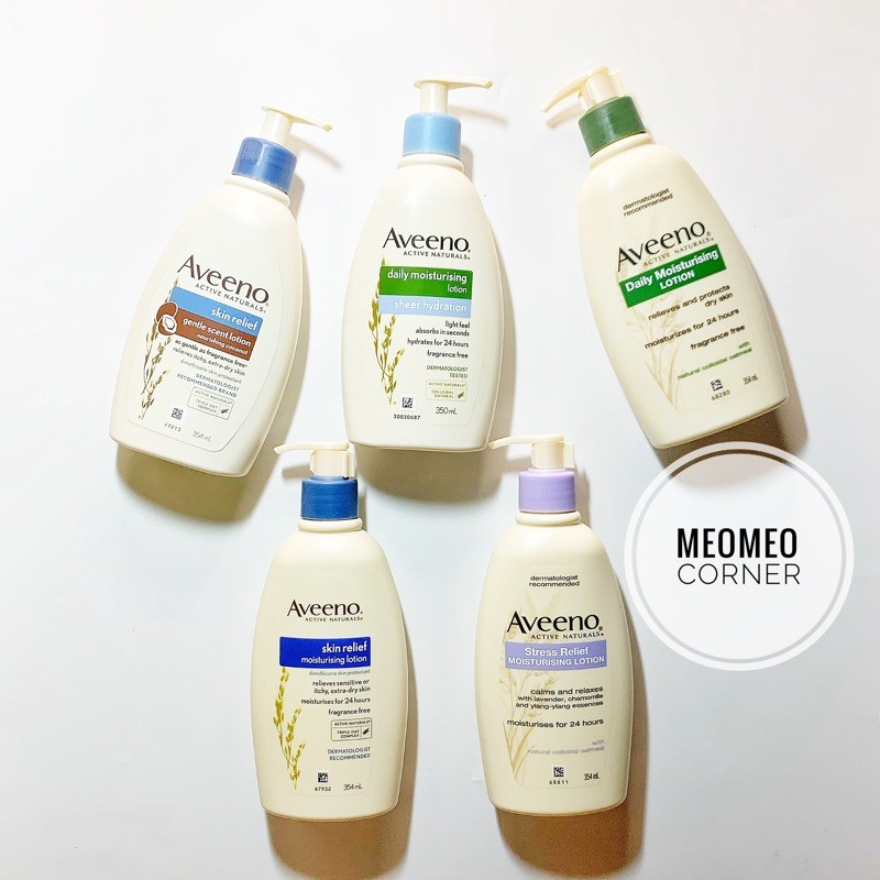 [Bản Úc] Sữa dưỡng thể Aveeno lotion dưỡng ẩm cho người lớn 354ml