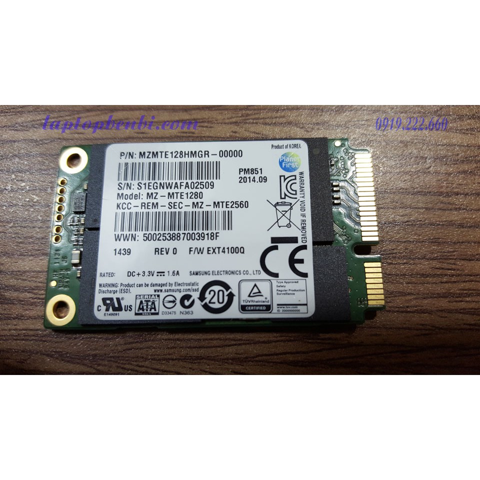 Ổ cứng laptop mSATA 128GB SSD SATA 3 | ổ cứng 128gb ssd | BigBuy360 - bigbuy360.vn